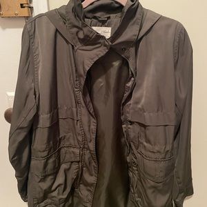 Dark green light jacket